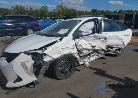 2018 Toyota Corolla Le from USA, damaged, VIN 5YFBURHE0JP758512